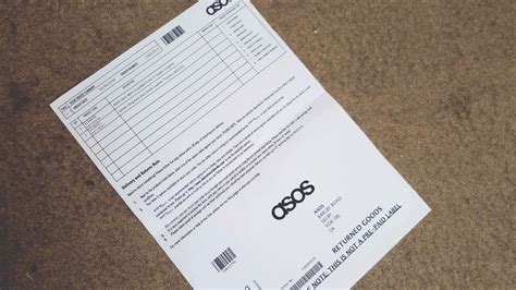 asos returns hermes|asos returns return slip.